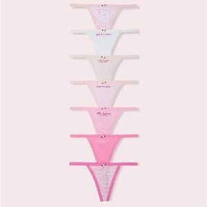 PINK Victoria's Secret Collab with LoveShackFancy Panty Box Set